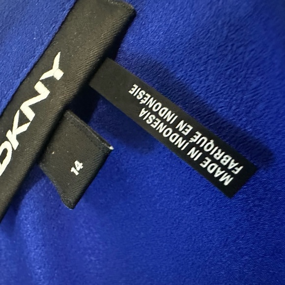 Royal Blue DKYN knee length dress - Picture 11 of 11